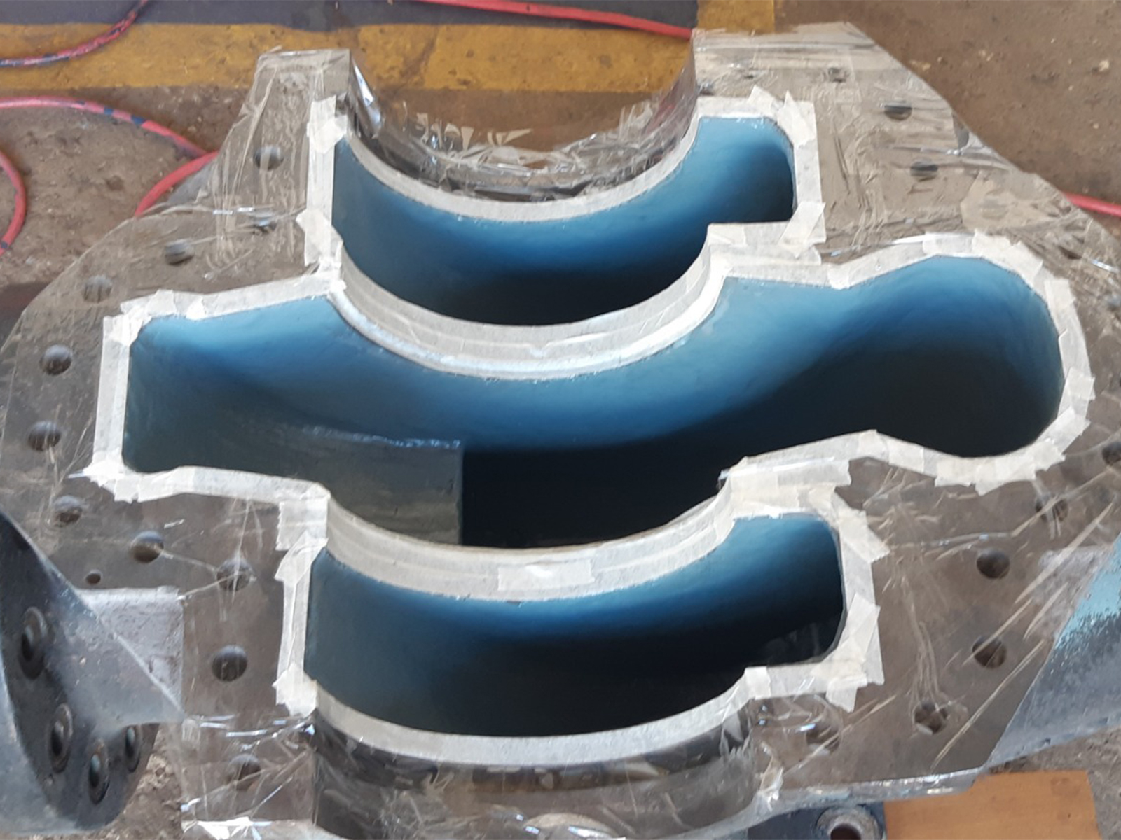 Rehabilitación de bomba de acueducto Carcasa partida_1