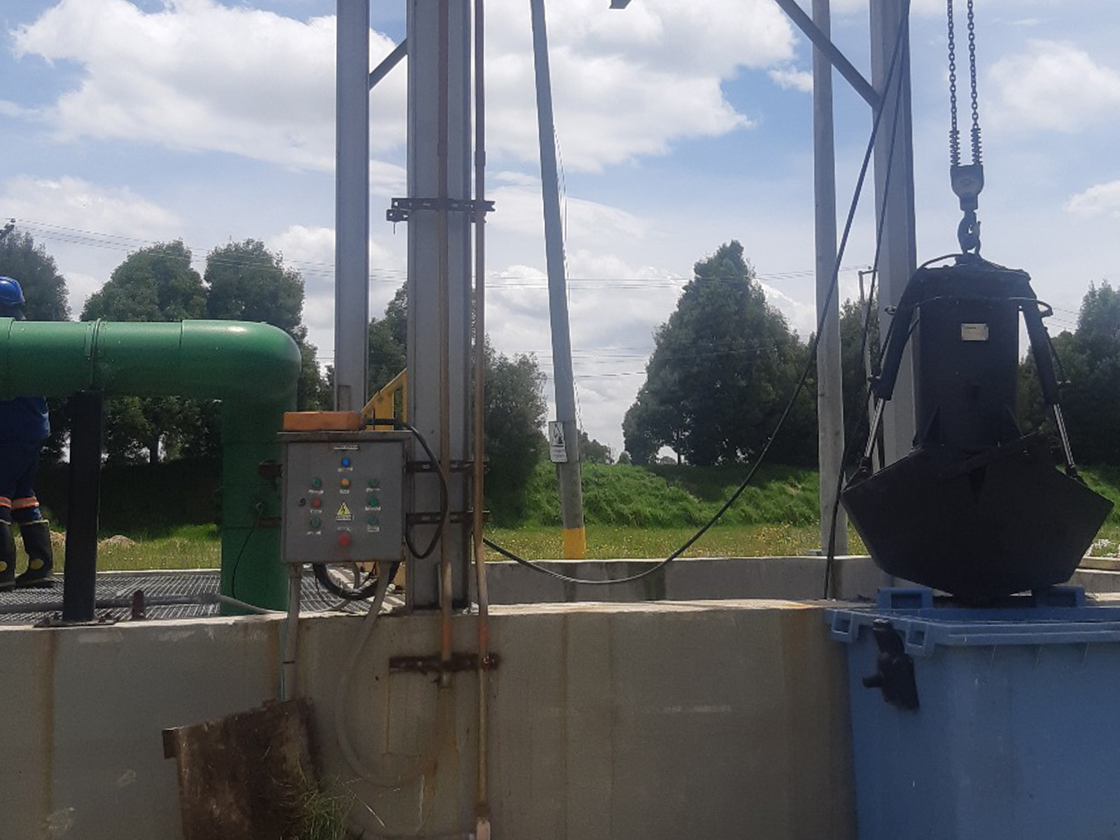 Reparacion y Proteccion Estructural planta PTAR