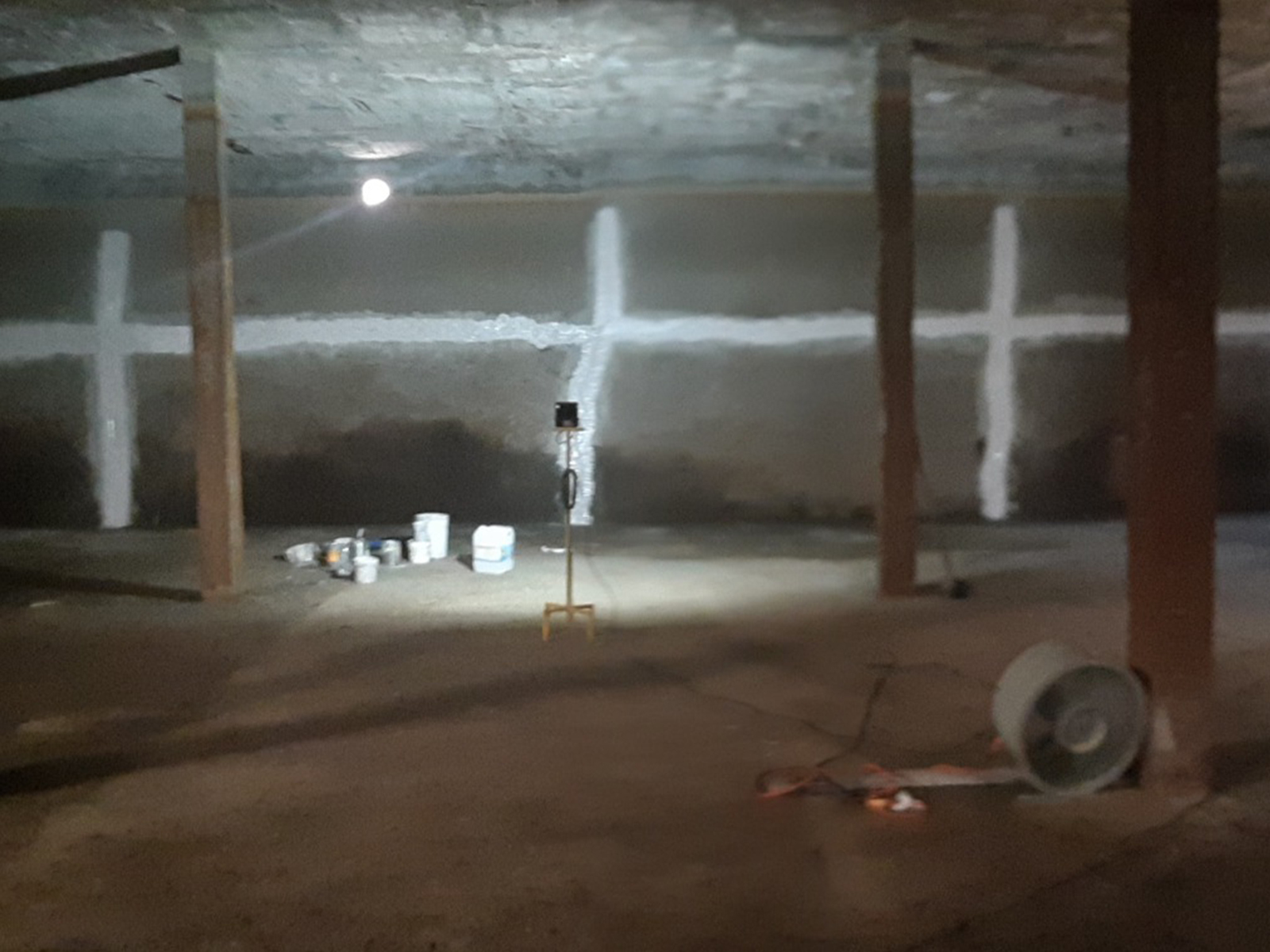 Reparación y sellado de fisuras de Tanque de Almacenamiento de agua